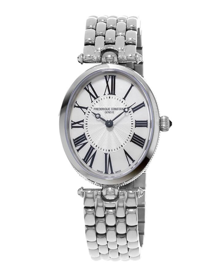 30mm Art Deco Oval Watch W/ Bracelet