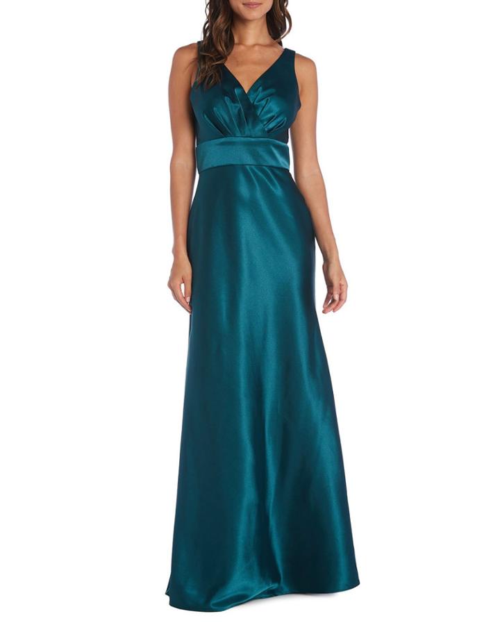 Sleeveless Mock-wrap Stretch