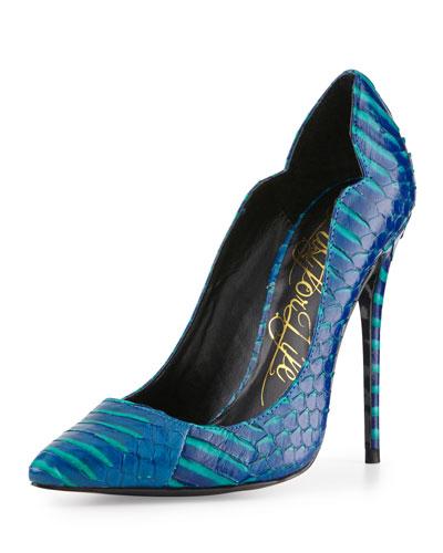 Kash Patent Leather Pointed-toe Pump