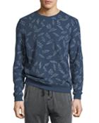 Men's Ingram Lightning-bolt Crewneck