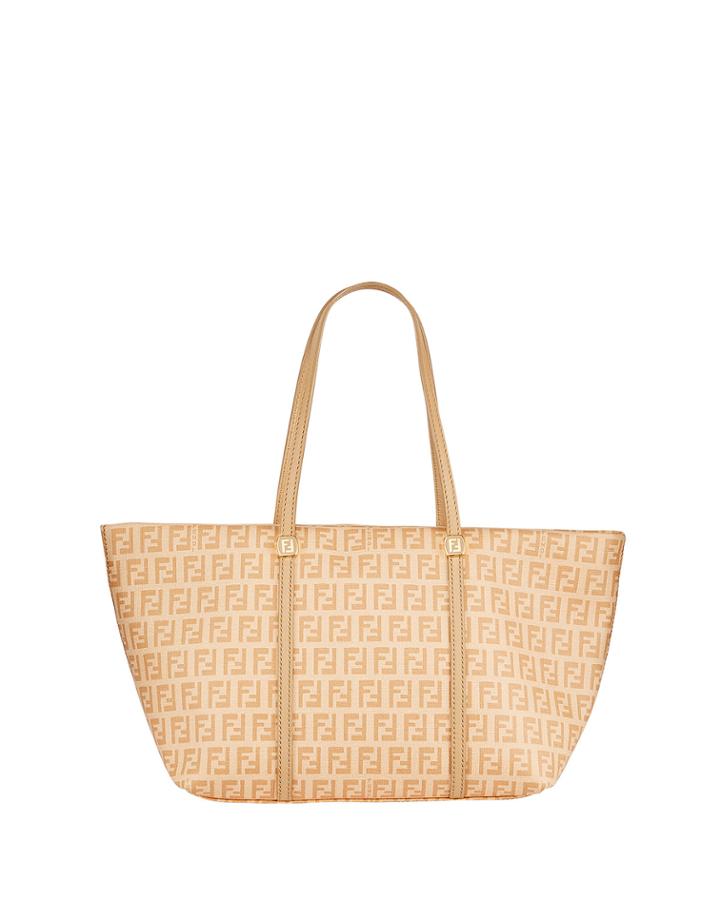 Zucca Coated Canvas Tote Bag