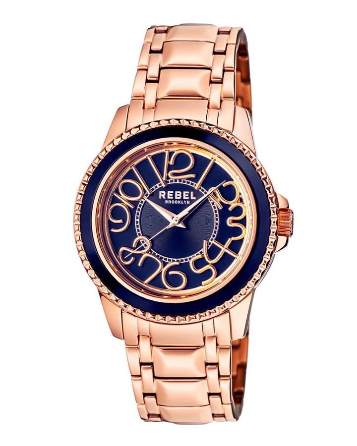 Men's Williamsburg Bracelet Watch, Rose Golden