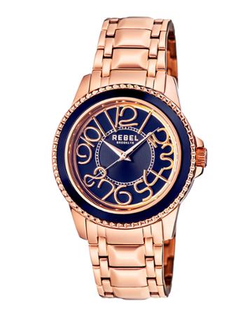 Men's Williamsburg Bracelet Watch, Rose Golden