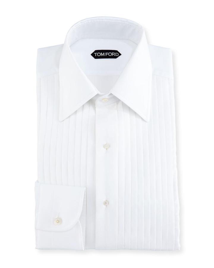 Slim-fit Pleated Tuxedo
