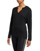 Ribbed Open-back Activewear