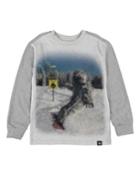 Boy's Risci Snowboarding Yeti Print Tee,