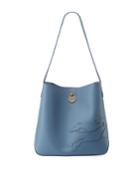 Shop-it Leather Hobo Bag