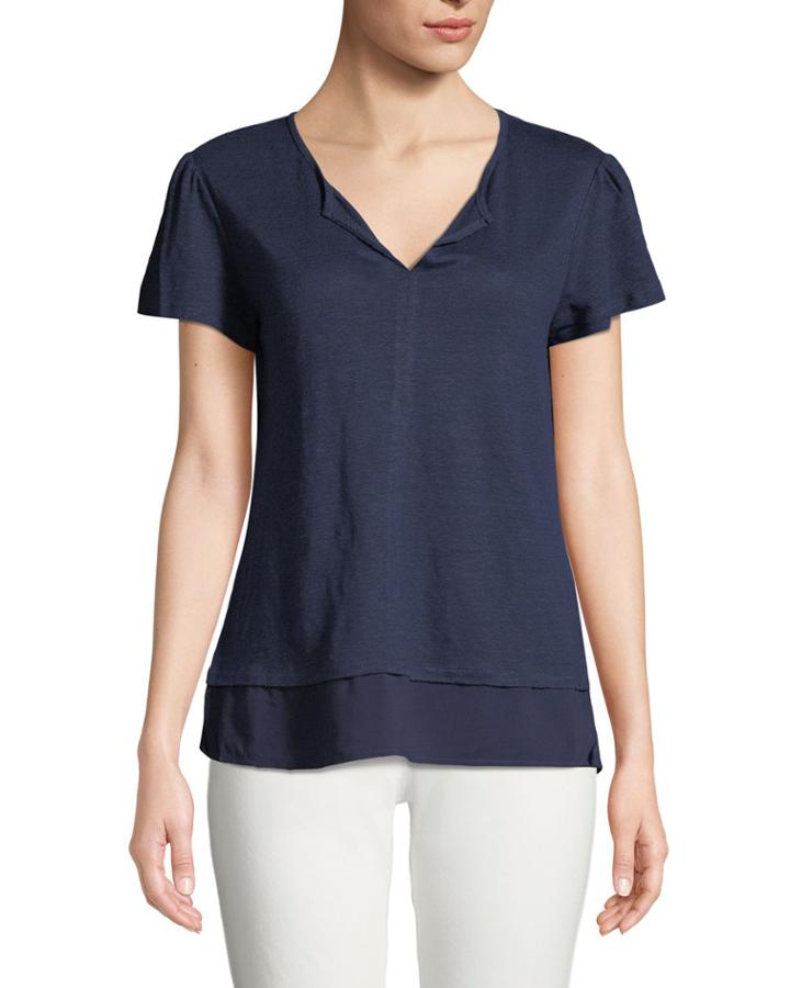 Uptown Short Puff-sleeve