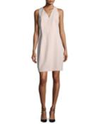 Linzra Zip-front V-neck