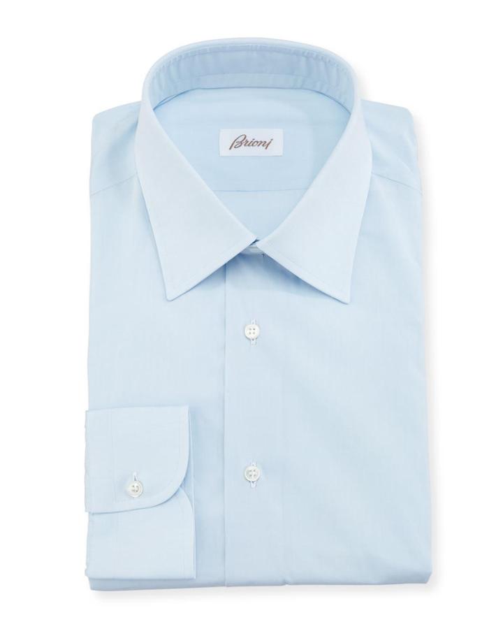 Solid Cotton Poplin Dress