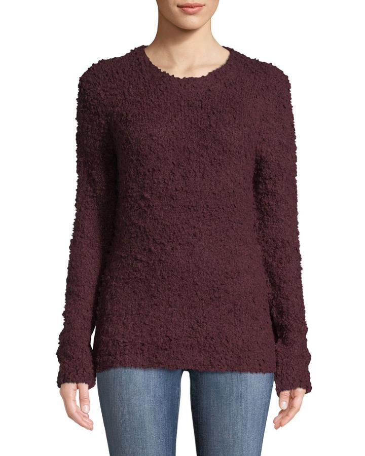Crewneck Textured Knit