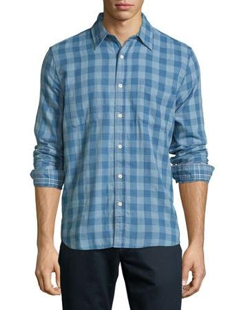 Reversible Belmar Plaid-print