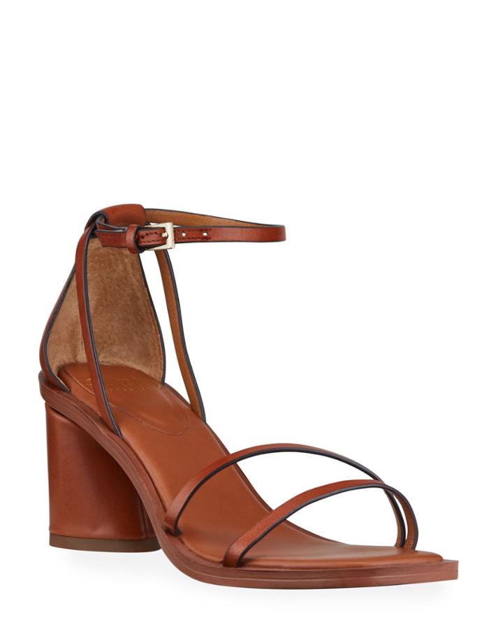 Ronelle Leather Ankle-strap