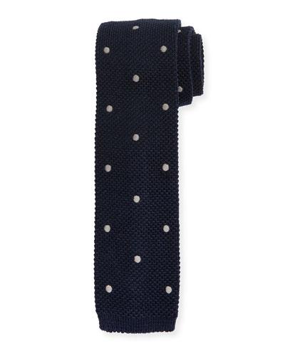 Knit Dot Tie
