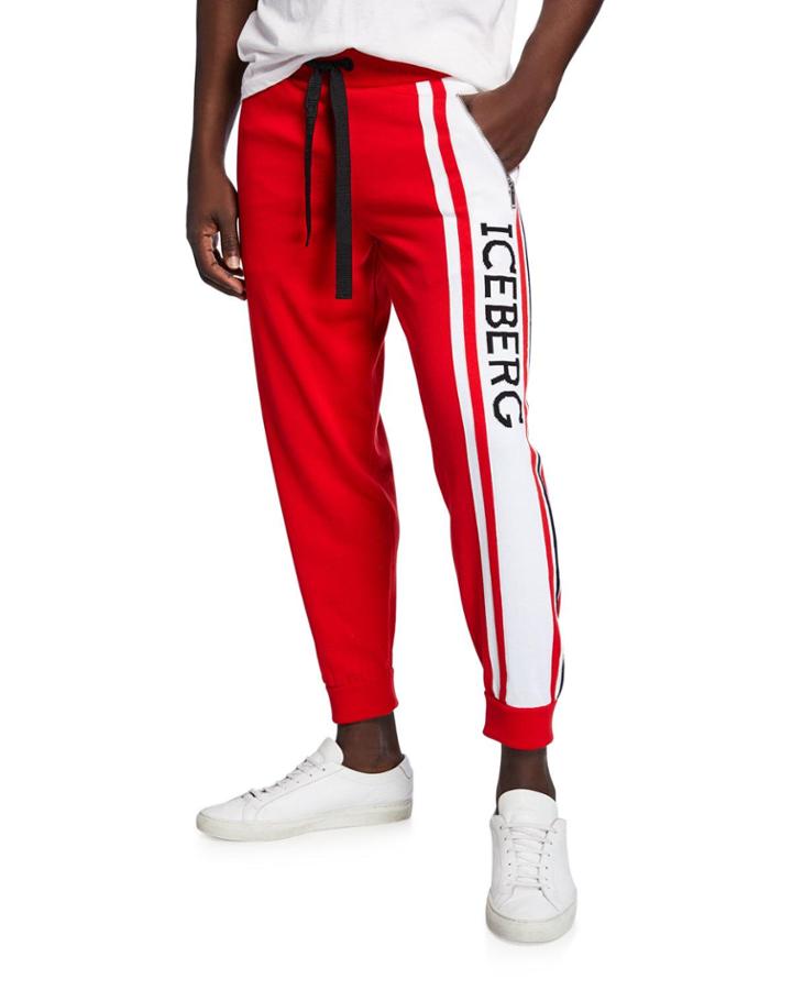 Men's Logo-leg Tapered