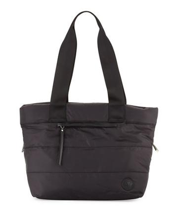 Gia Nyl Tote Blk