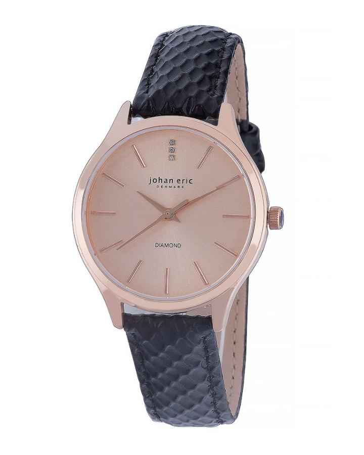 Herlev Quartz Black Leather