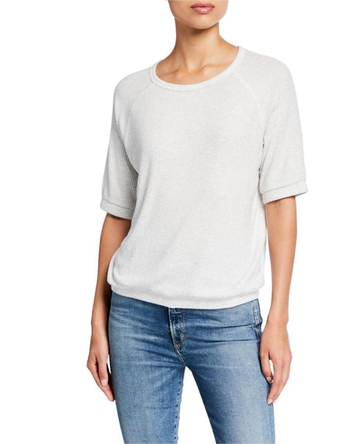 Short-sleeve Raglan Top