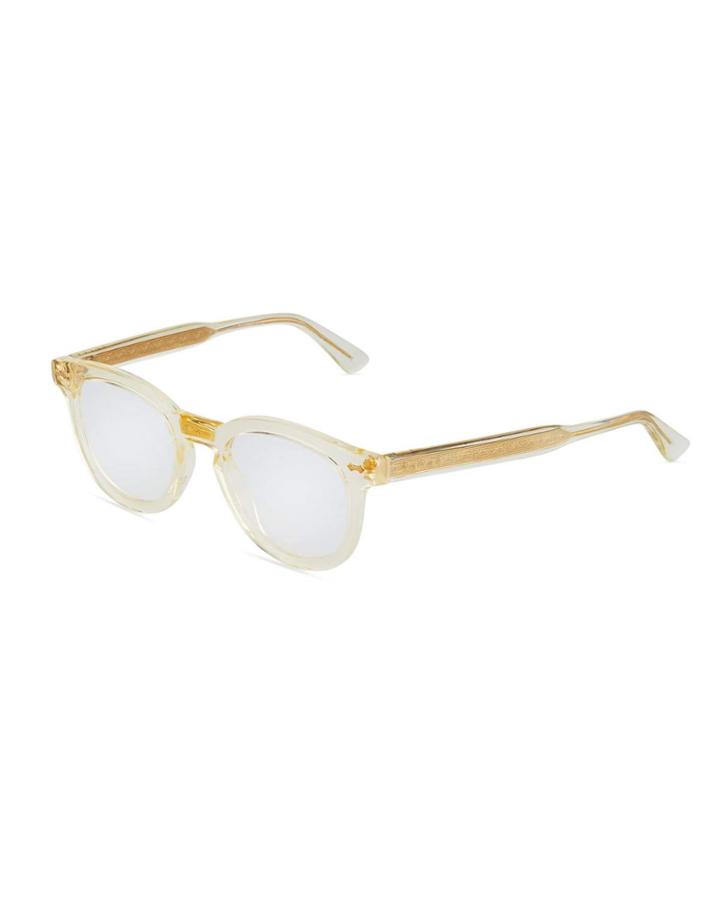 Round Clear Acetate Optical Glasses
