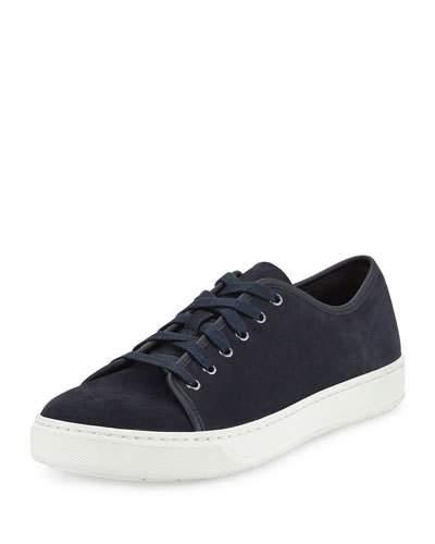 Austin Suede Low-top Sneaker, Coastal