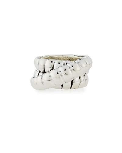Bedeg Silver Wrap Ring,