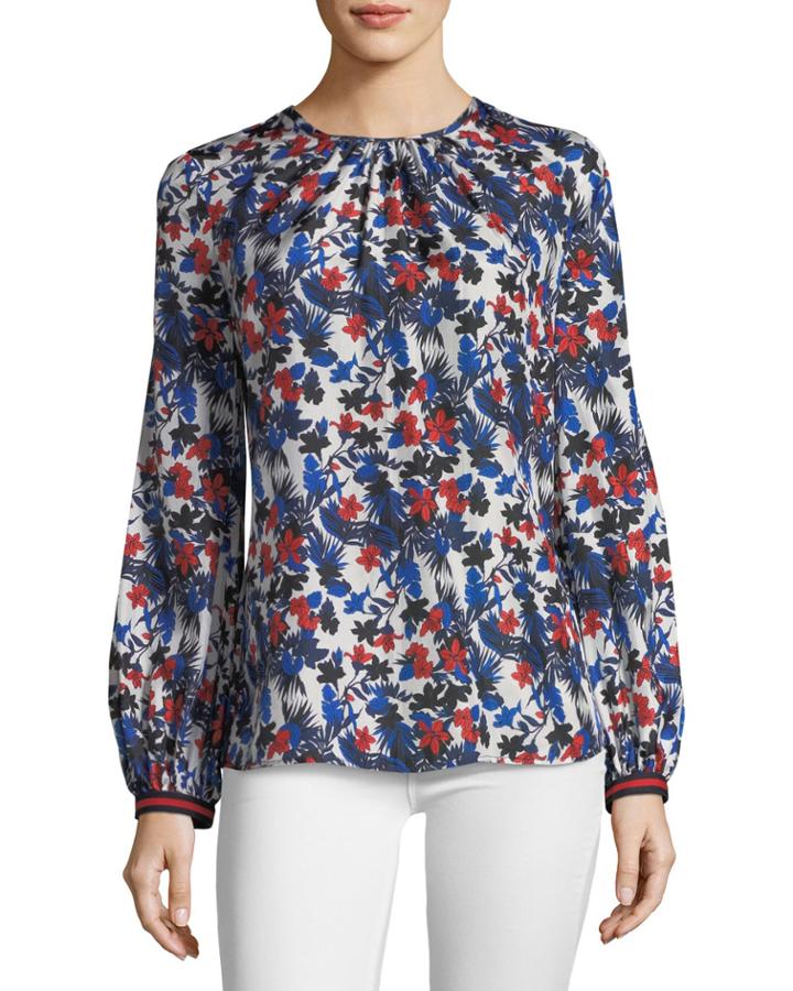 Mandy Hibiscus-print