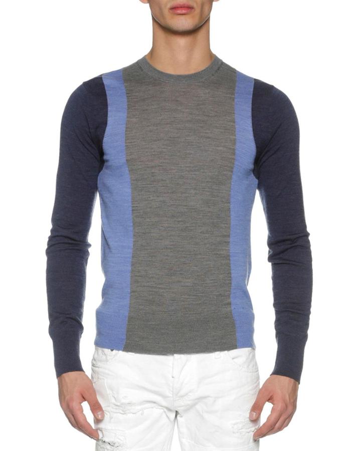 Colorblock Wool