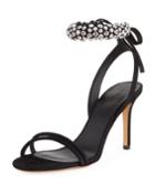 Alrin Jeweled Ankle-strap