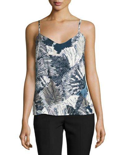 Lala Palm-print Camisole,