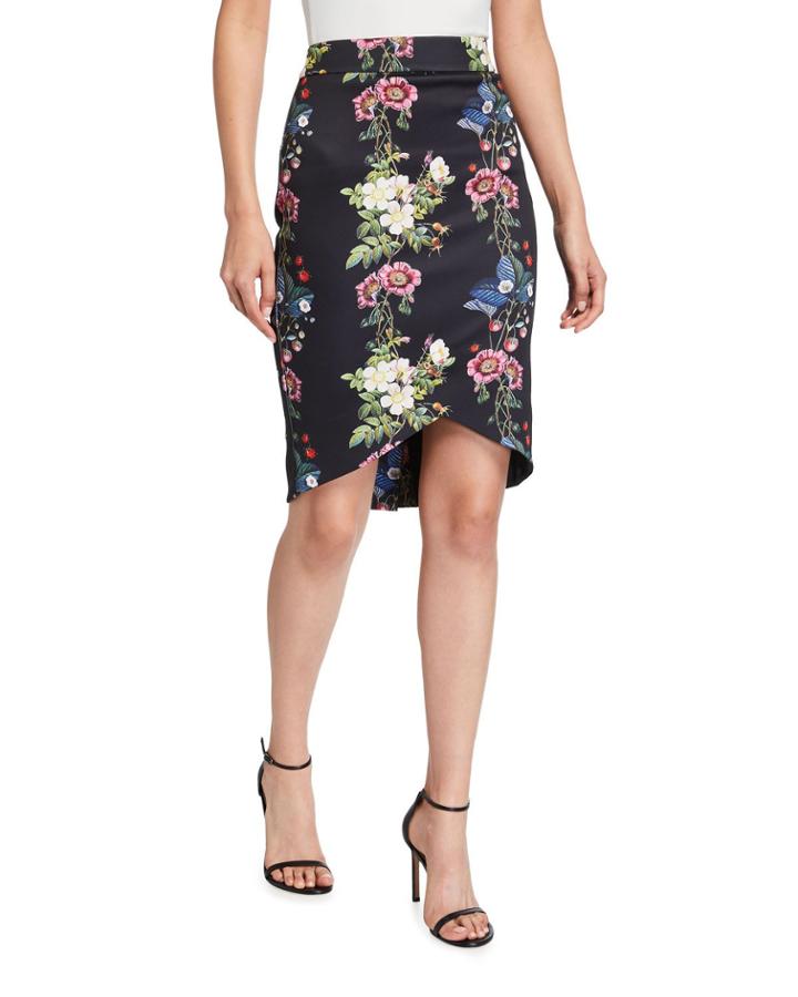 Oracle Floral Print Pencil