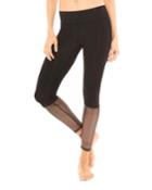 Glitter Mesh Ankle-length