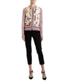 Long-sleeve Lily Print Cardigan