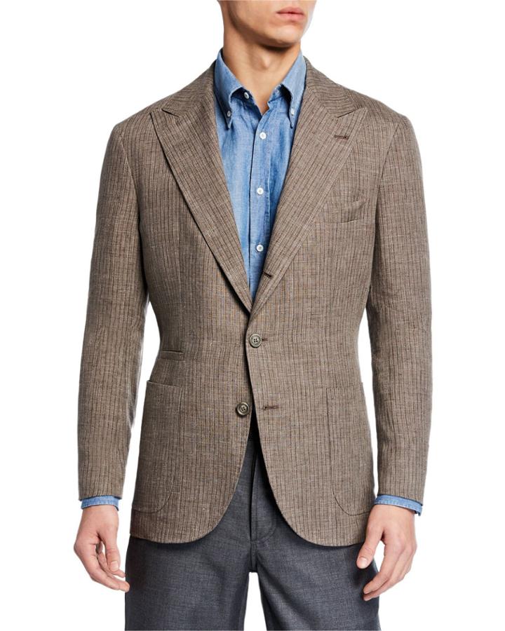 Men's Deconstructed Double-vented Jacket