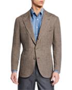Men's Deconstructed Double-vented Jacket