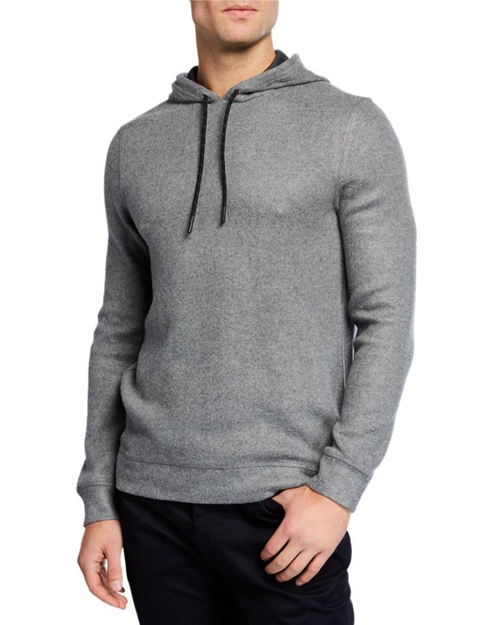 Men's Heathered Comfort Knit Hoodie