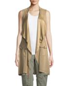 Slade Silky-trim Duster Utility Vest