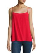 Split-back Spaghetti-strap Top