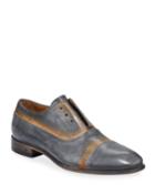 Men's Eldridge Laceless Leather Oxfords