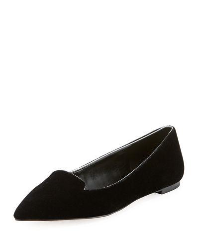 Nenna Velvet Ballerina Flat