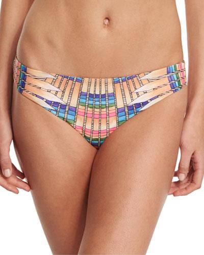 Flight Reversible Classic Swim Bottom, Peach