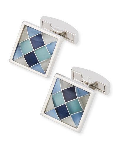 Argyle Colored Glass Cuff