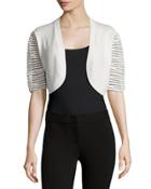 Dramatic-sleeve Bolero