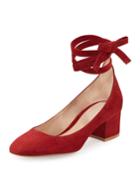 Petra Suede Ankle-wrap