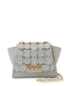 Eartha Mini Floral-flap Chain Crossbody Bag,
