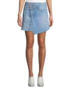 Cleo A-line Wrap Denim