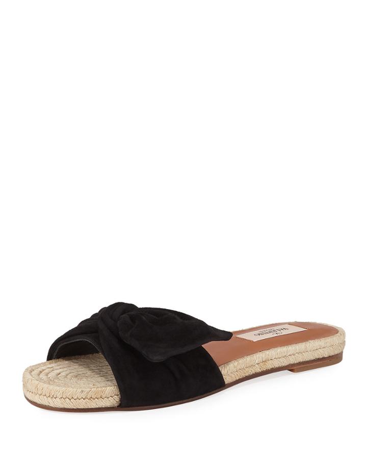 Suede Knot Espadrille