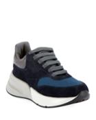 Men's Oversized Colorblock Trainer