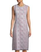 Sleeveless Houndstooth