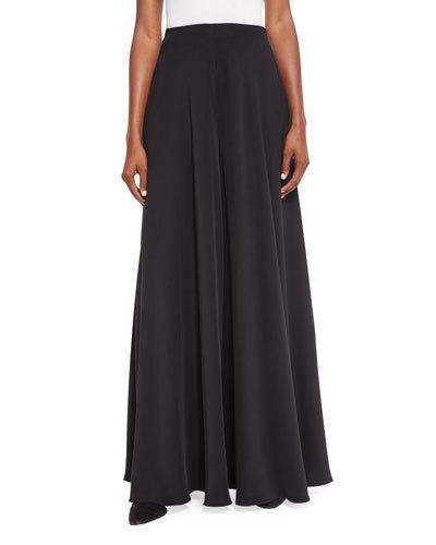 Anissa Silk Palazzo Pants