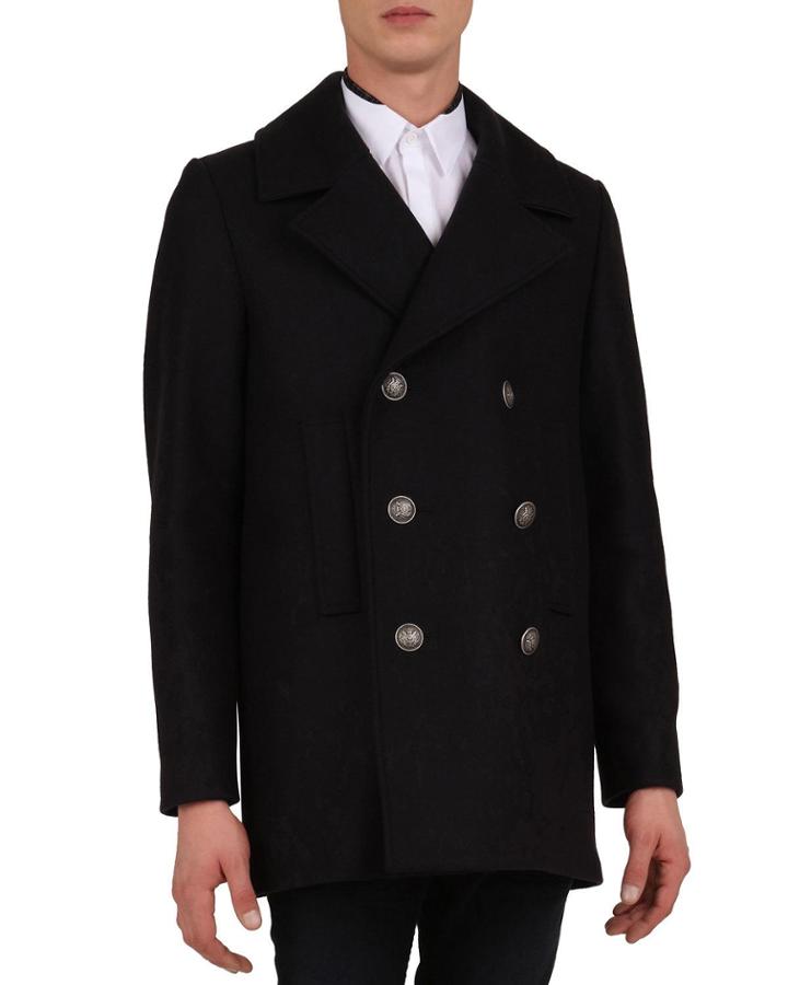Men's Wool-blend Pea Coat